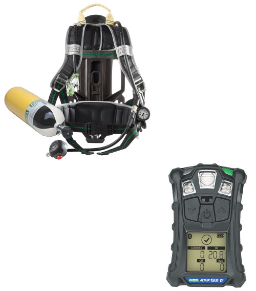 Equipos de detección de gases y de respiración autónoma